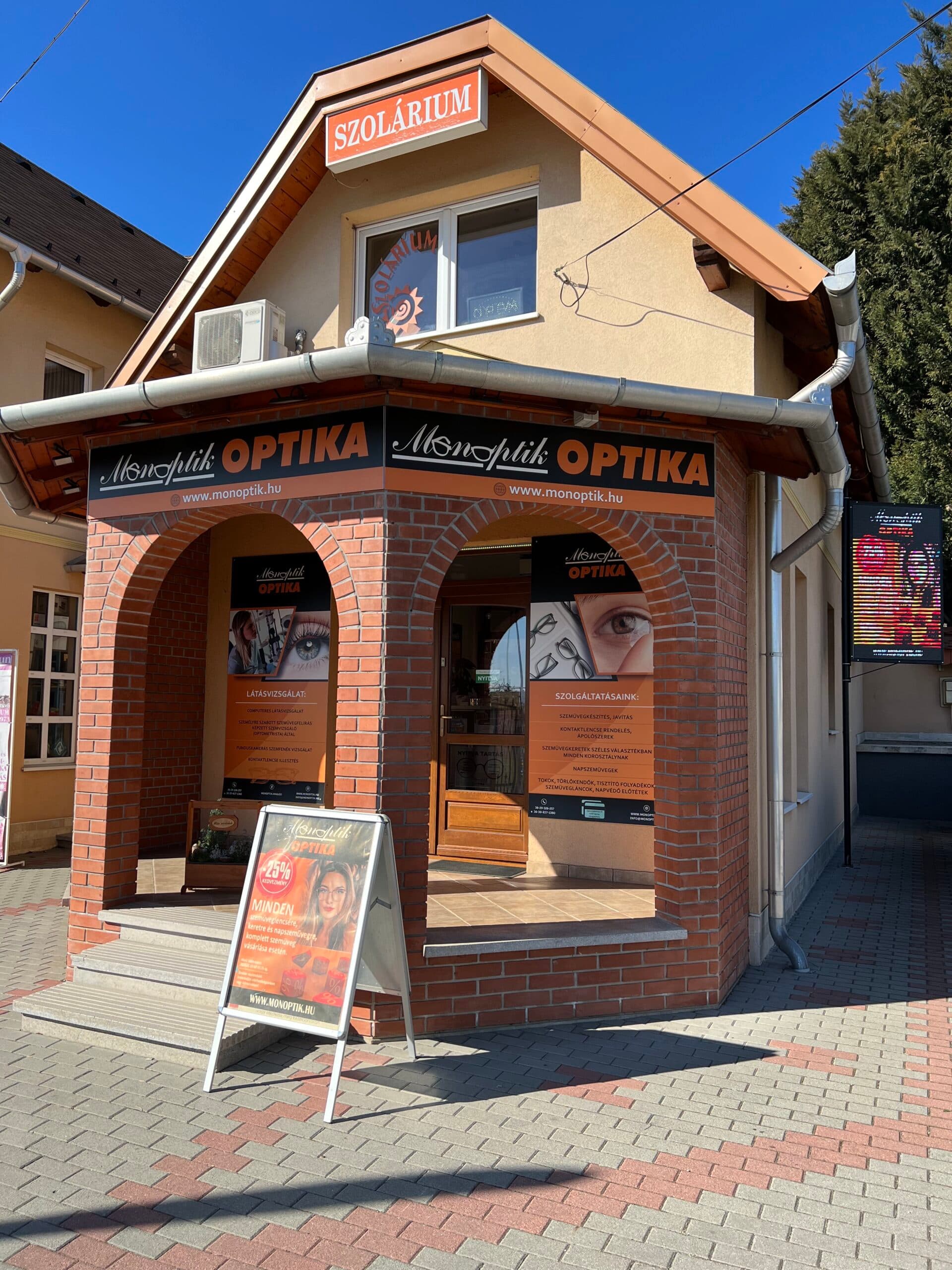 Monoptik üzlet